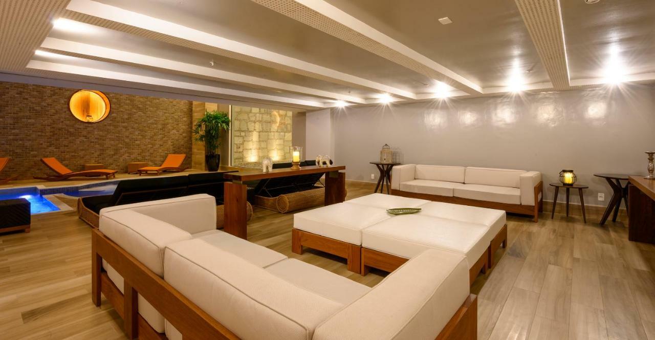 Vogal Luxury Beach Hotel & Spa Natal Exterior foto The interior of the lounge
